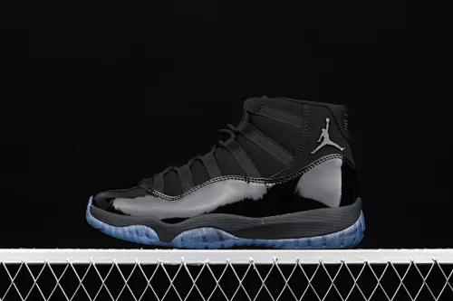 All categories Air Jordan Jordan series basketball shoes Air Jordan 11 X version Air Jordan 11 "Cap and Gown" AJ11 Joe 11 Black Gamma Black Warrior 378037-005